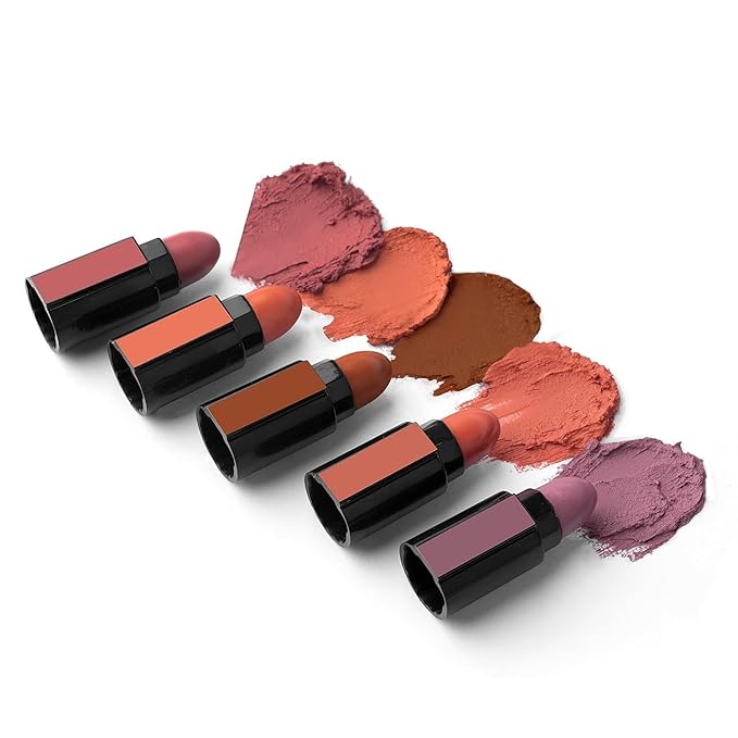 5-in-1 Lipstick – Premium Nude Shades
