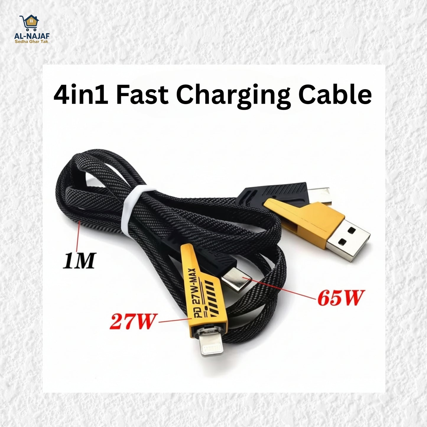 4in1 Fast Charging & Data Cable