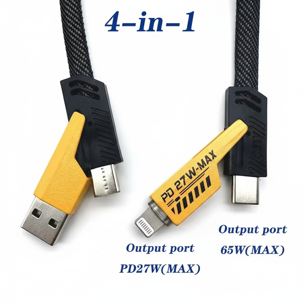 4in1 Fast Charging & Data Cable
