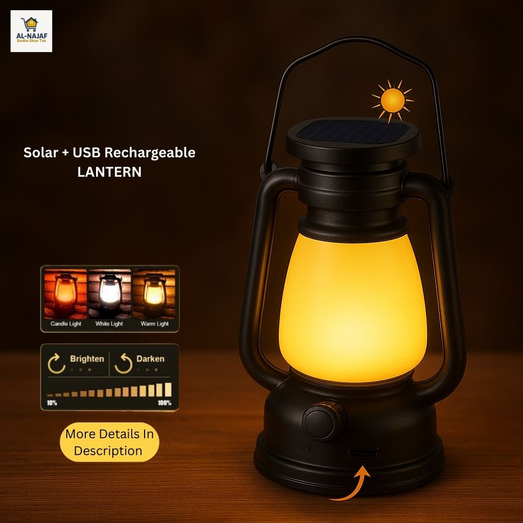 Rechargeable Solar Lantern