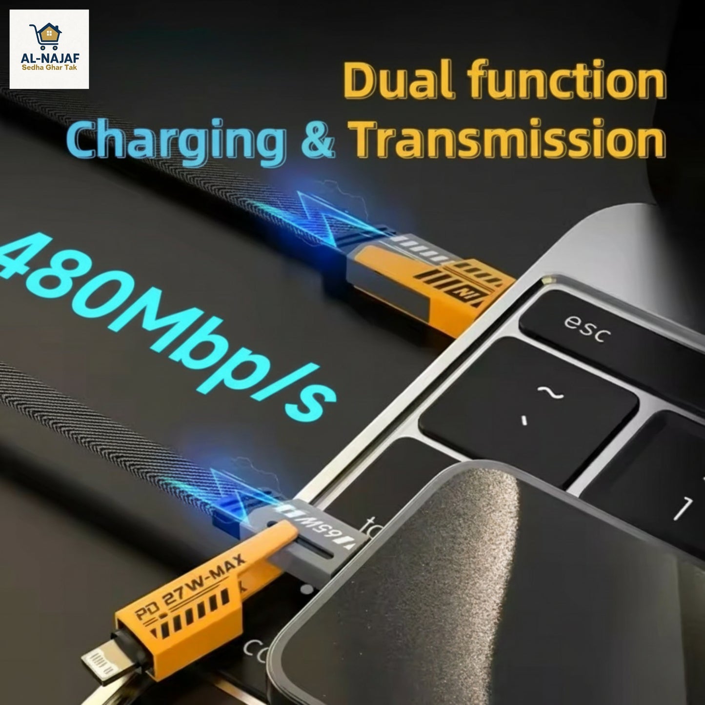 4in1 Fast Charging & Data Cable