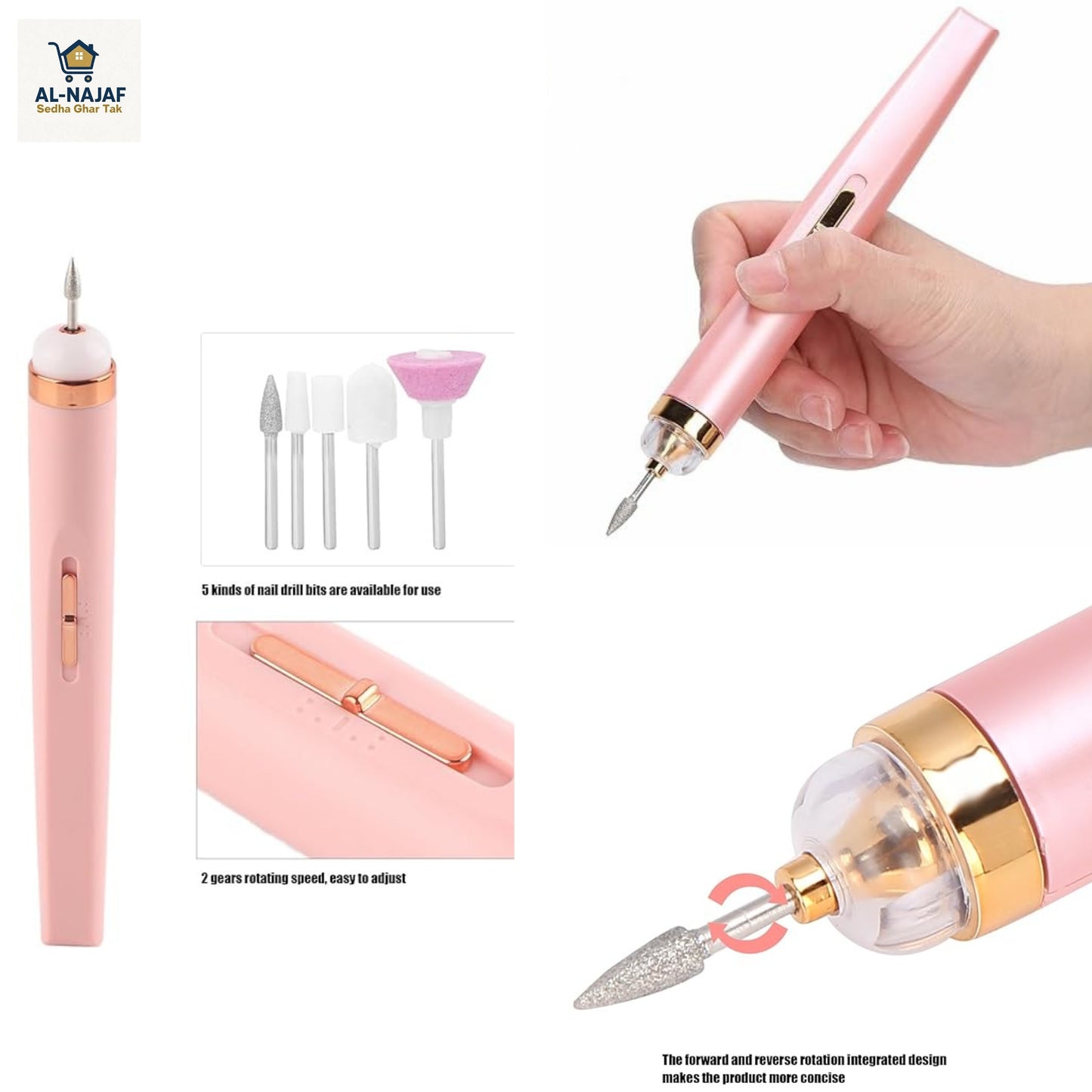 5 in 1 Nail Manicure Kit