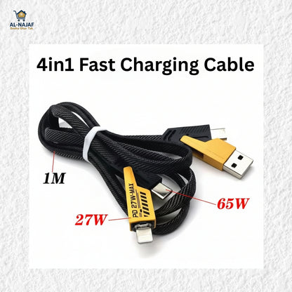 4in1 Fast Charging & Data Cable