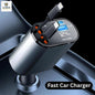 4in1 Retractable Car Charger
