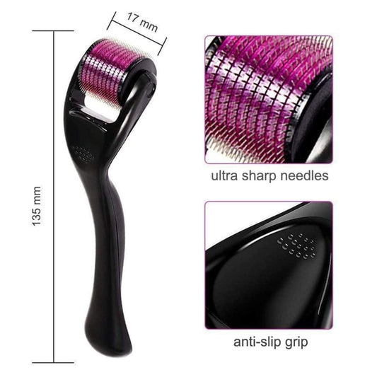 Professional Derma Roller – Skin Glow & Hair Regrowth Tool
