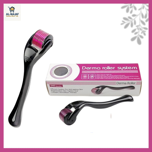 Professional Derma Roller – Skin Glow & Hair Regrowth Tool