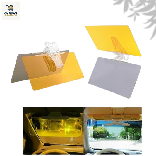 Day & Night Car Anti-Glare Sun Visor | Night Driving & Sun Protection Glasses for Cars
