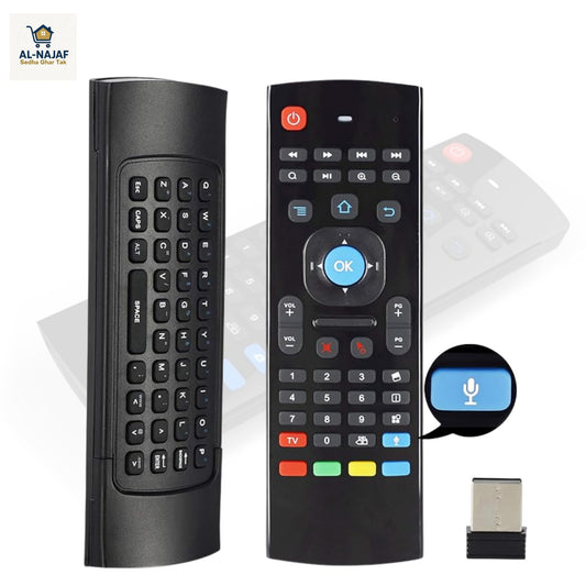 2.4G Wireless Air Mouse Remote Control for Smart TV, TV Box & Projector